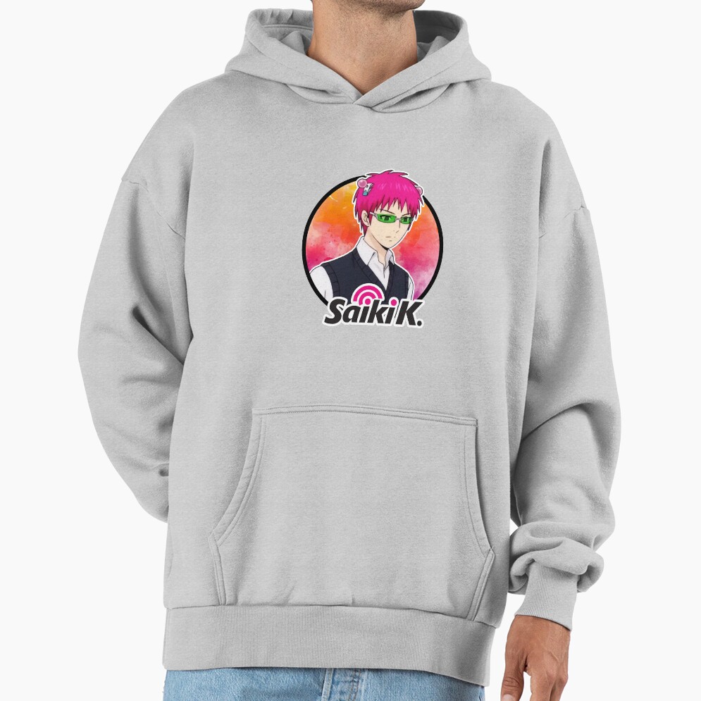 Saiki Kusuo With Logo Hoodie - Image 4