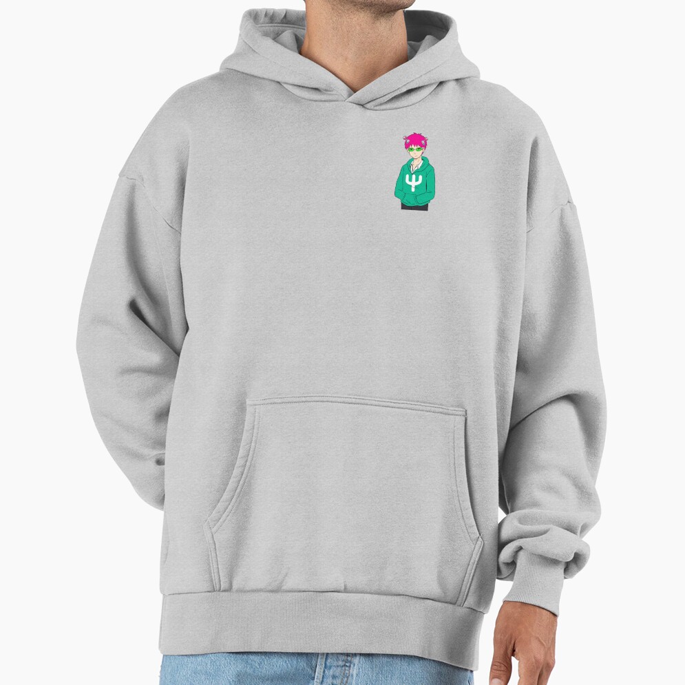 Saiki Kusuo Sticker Hoodie - Image 4