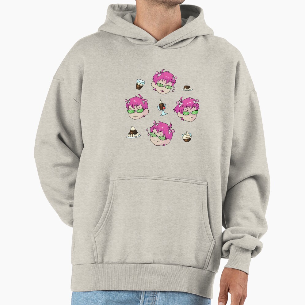 Saiki K Hot Sticker Hoodie - Image 4