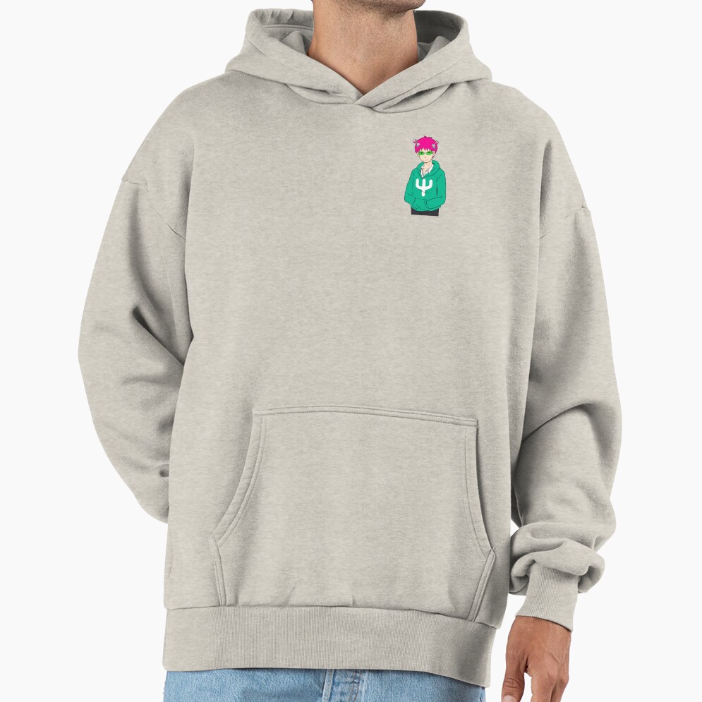 Saiki Kusuo Sticker Hoodie - Image 3