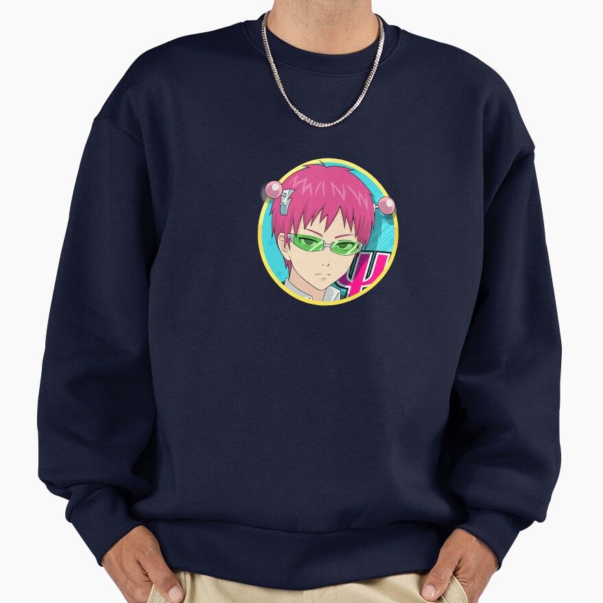 The Disastrous Life Of Saiki K Sticker Sweatshirt - Image 5