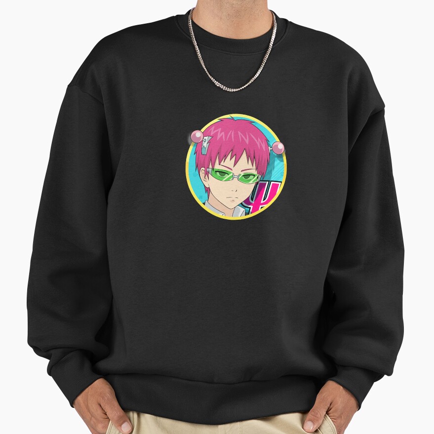 The Disastrous Life Of Saiki K Sticker Sweatshirt - Image 2
