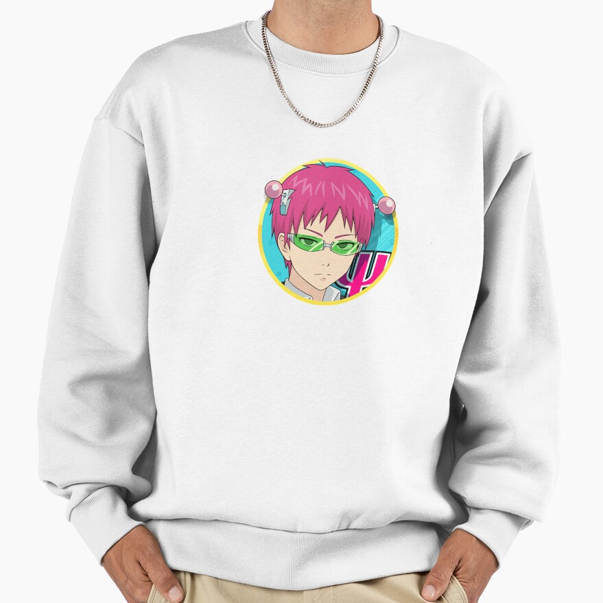 The Disastrous Life Of Saiki K Sticker Sweatshirt