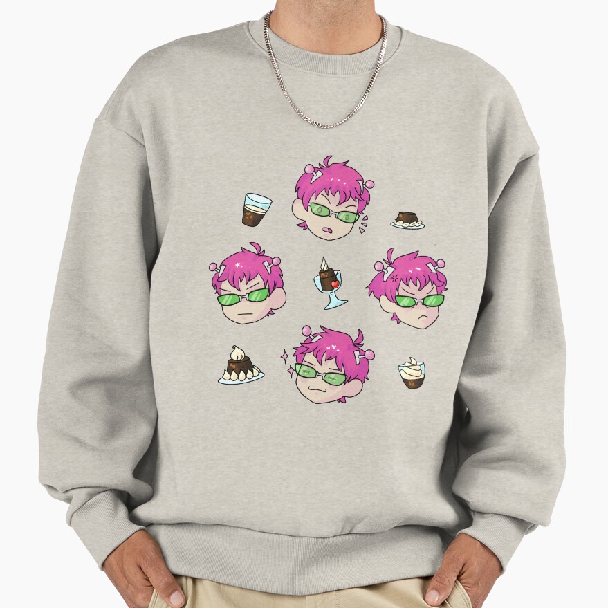Saiki K Hot Sticker Sweatshirt