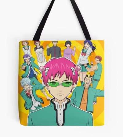The Disastrous Life Of Saiki K Poster Designs Tote Bag