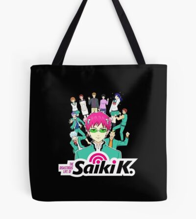 Saiki K Magnet Tote Bag