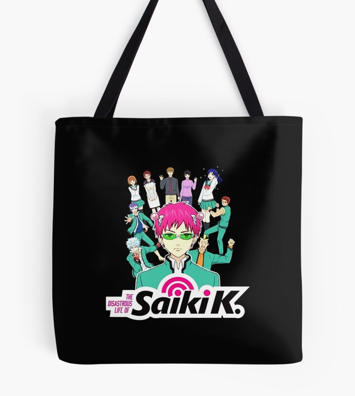 Saiki K Magnet Tote Bag