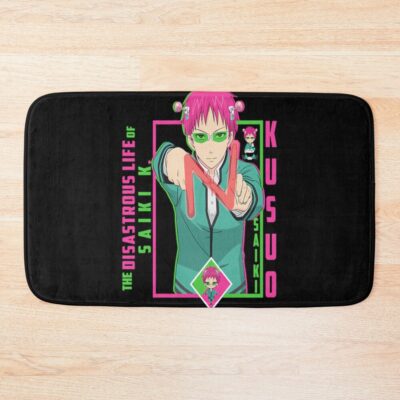 The Disastrous Life Of Saiki K Saiki Kusuo Bath Mat