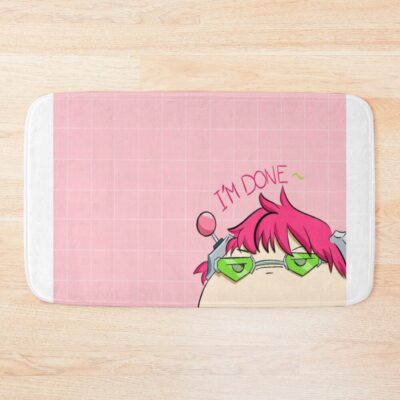 Saiki Pou Funny Bath Mat