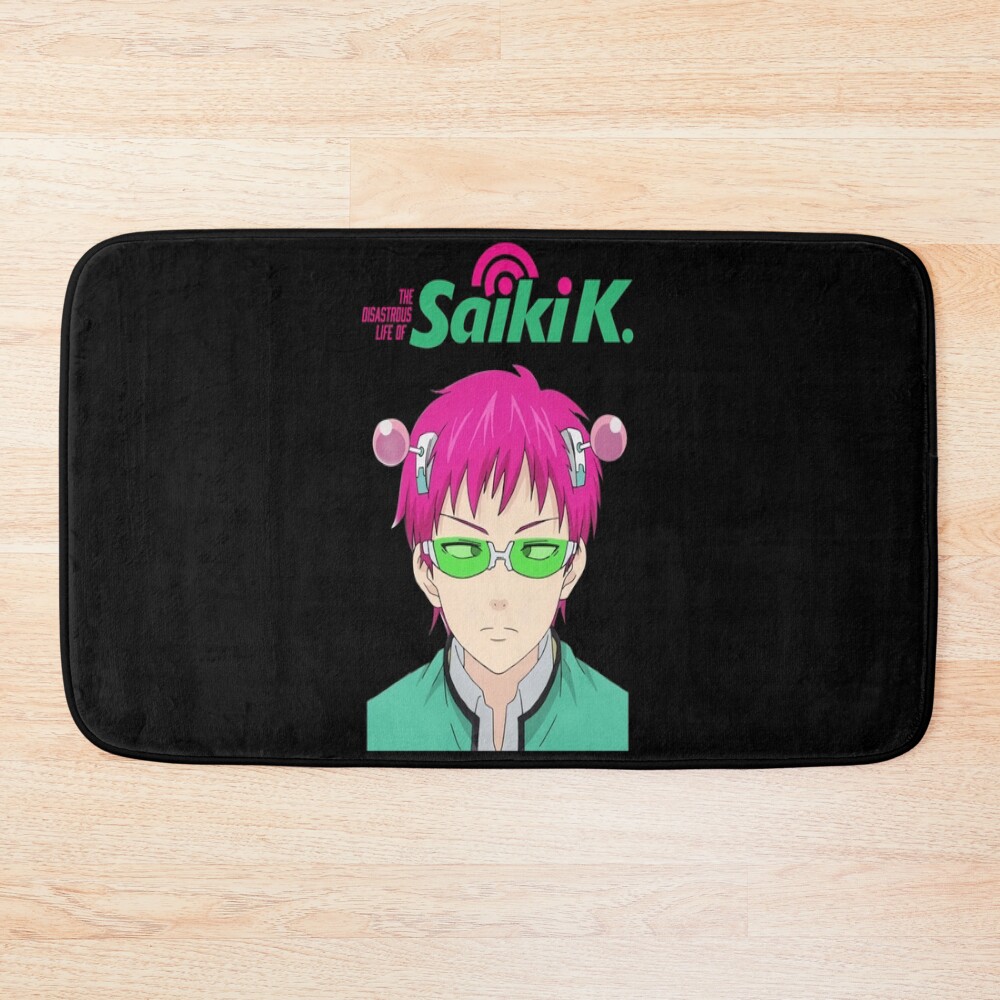 The Disastrous Life Of Saiki K Bath Mat