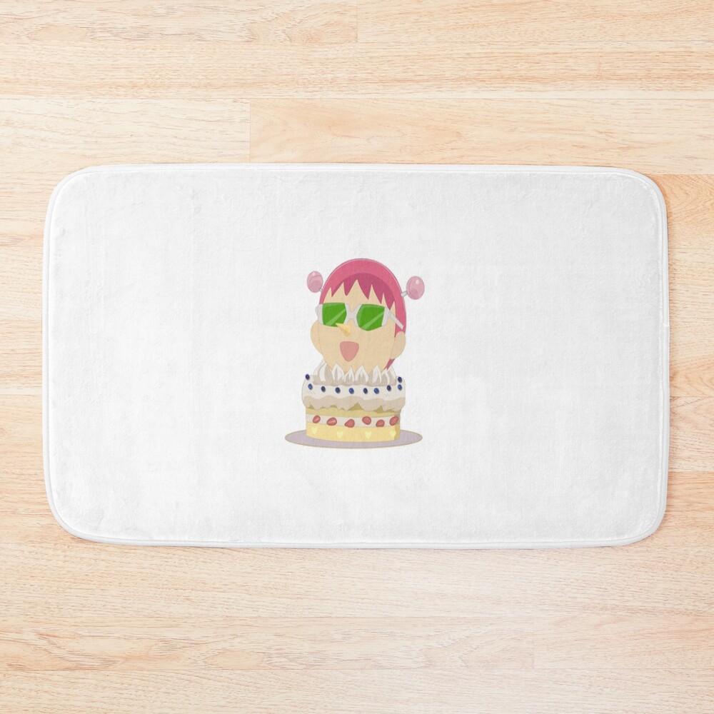 Saiki Cake Chibi Bath Mat