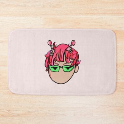 Saiki K Chibi Bath Mat