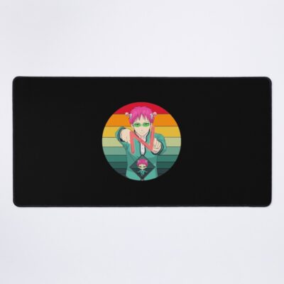 The Disastrous Life Of Saiki K Saiki Kusuo 80s Sunset Mouse Pad