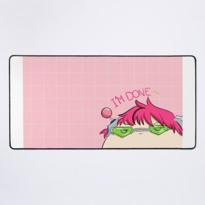Saiki Pou Funny Mouse Pad