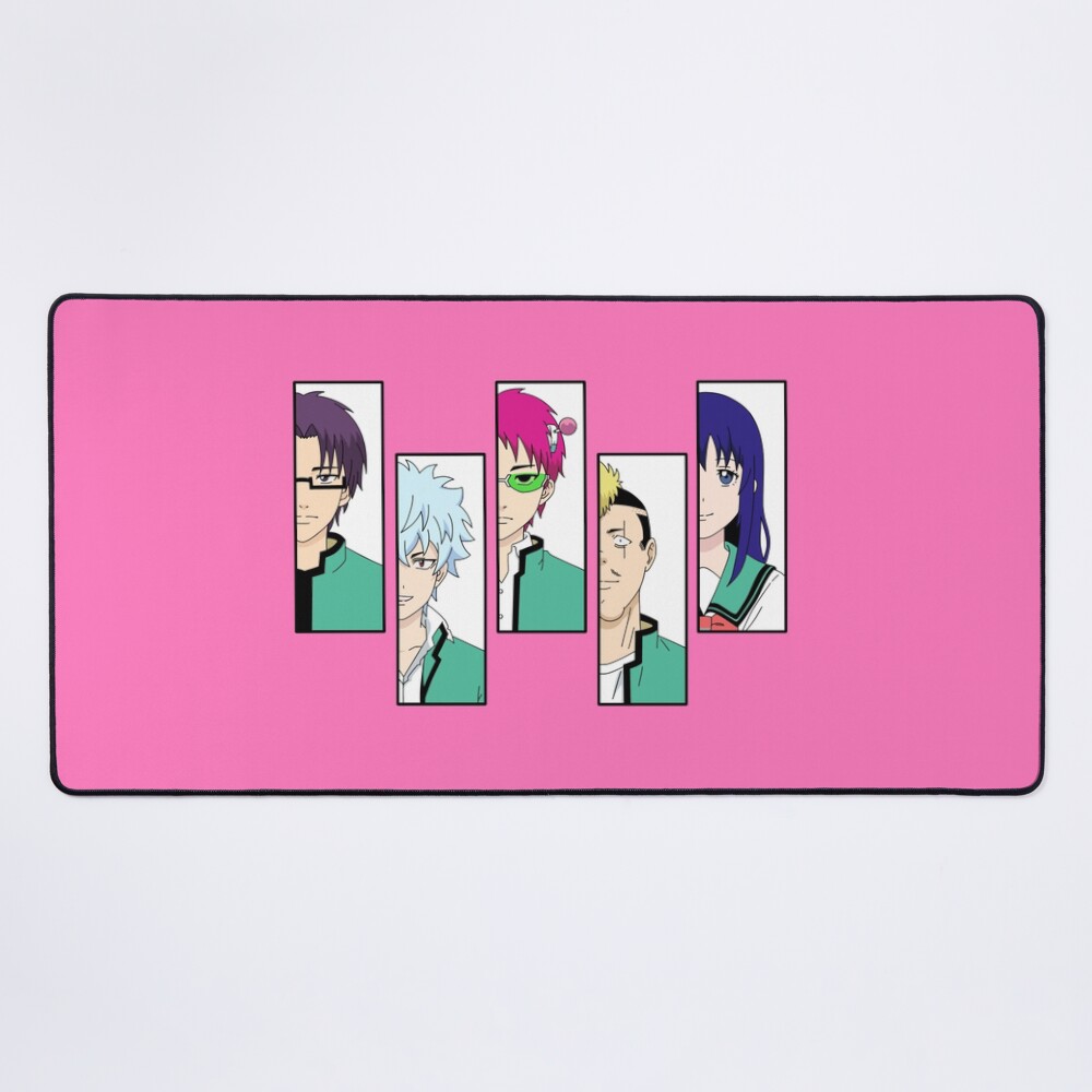 Saiki K Squad Colour Mouse Pad