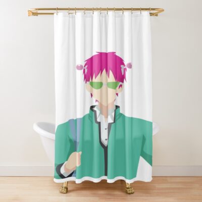 Saiki Kusuo Hot Shower Curtain