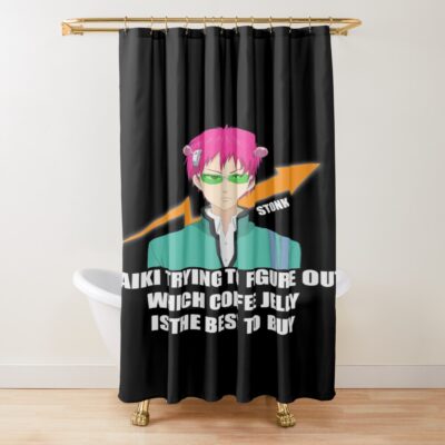 Saiki K New Design Shower Curtain
