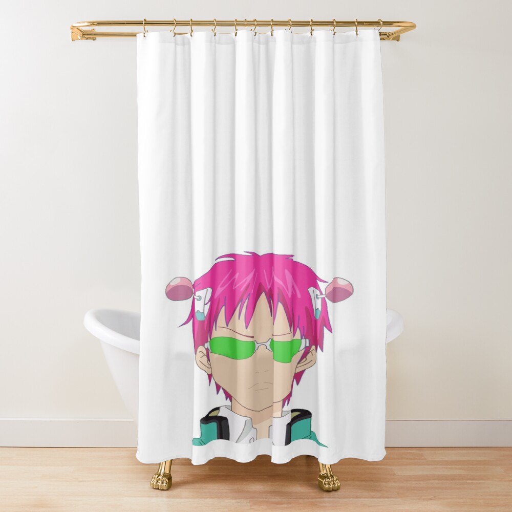 Minimalist Saiki Shower Curtain