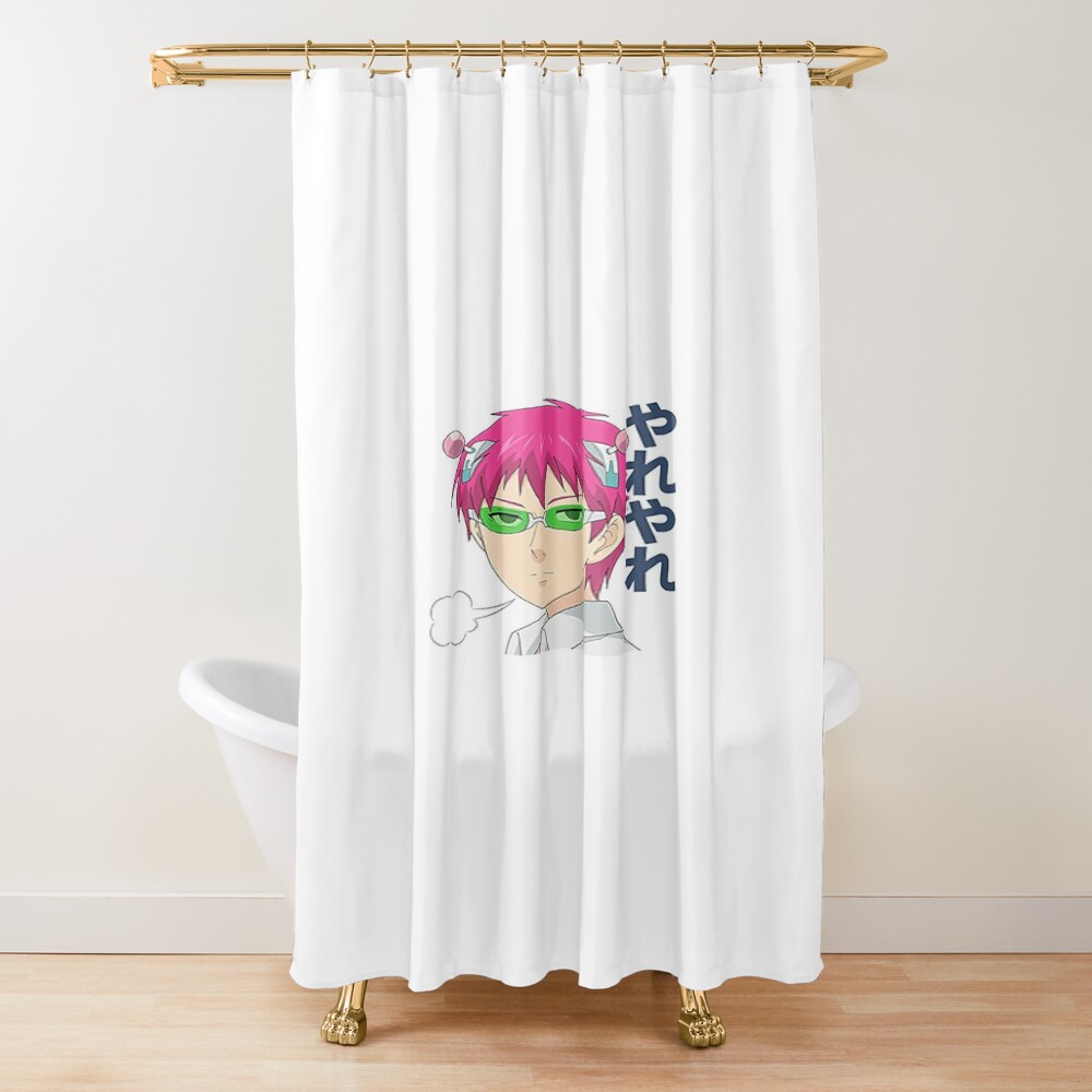 The Disastrous Life Of Saiki K Designs Shower Curtain