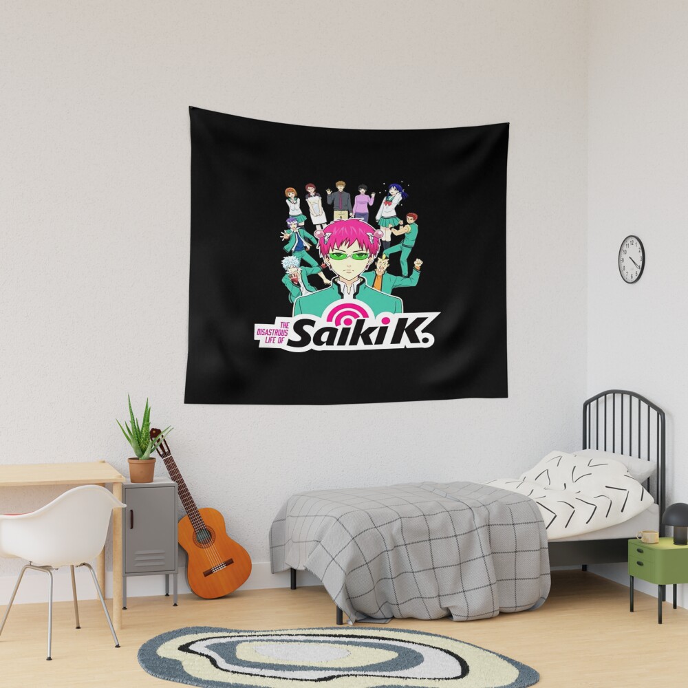 Saiki K Magnet Tapestry