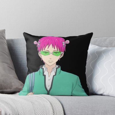 The Disastrous Life Of Saiki K Throw Pillow