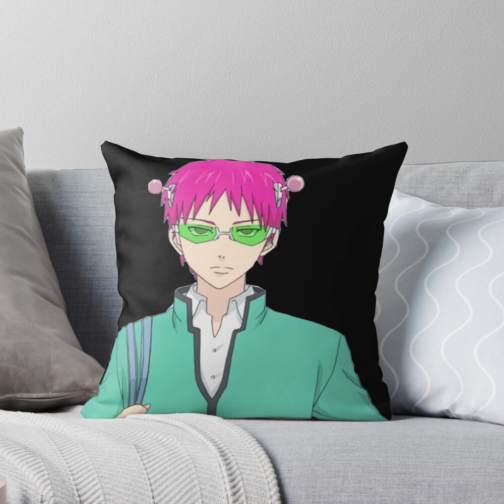 The Disastrous Life Of Saiki K Throw Pillow