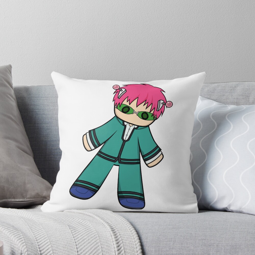 Saiki Character Saikik Throw Pillow