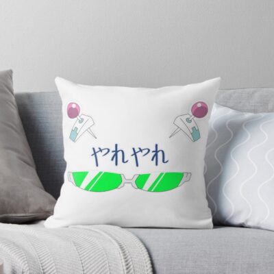 Yare Yare Saiki K Throw Pillow